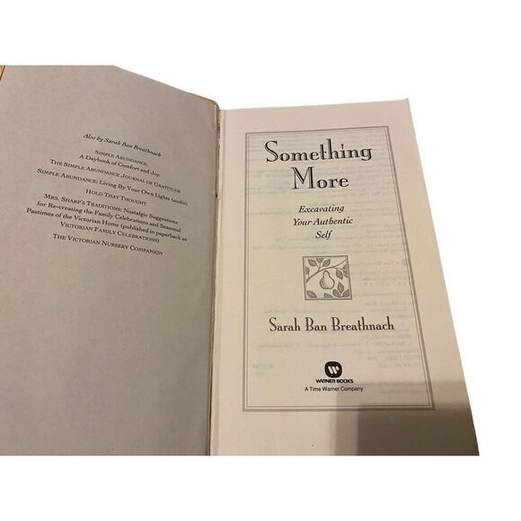 Something More Excavating Your Authentic Self Hardcover Book - Picture 6 of 14